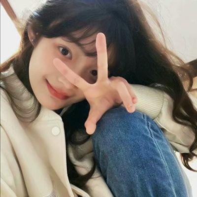 甜蜜真人头像女生可爱高清图片