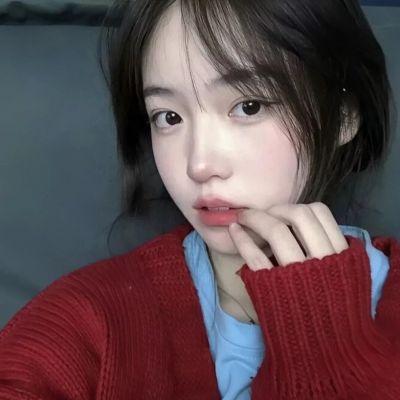 头像图片女红色系,高清高级感满满的红色头像女生图片