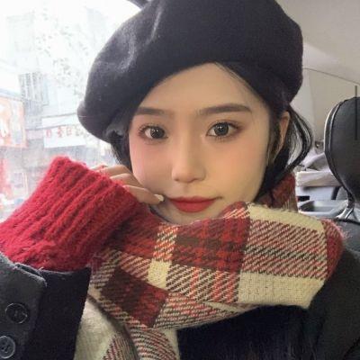 头像图片女红色系,高清高级感满满的红色头像女生图片