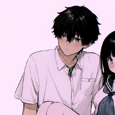 手绘动漫情侣头像，唯美浪漫的爱情画卷！