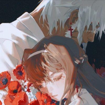 独一无二的情侣专用动漫卡通头像一对两张图片