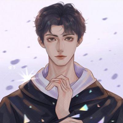 优质神仙情头手绘,高清好看的情头手绘一男一女神仙颜值图片