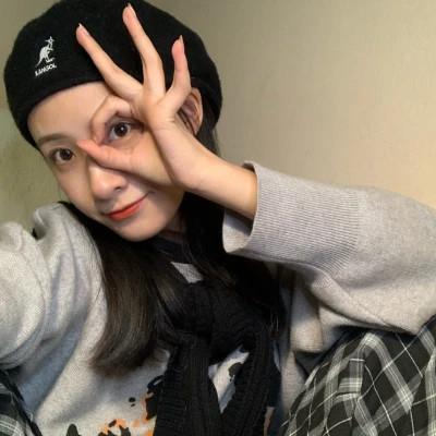 头像女生戴帽子，简直绝绝子