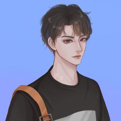优质神仙情头手绘,高清好看的情头手绘一男一女神仙颜值图片