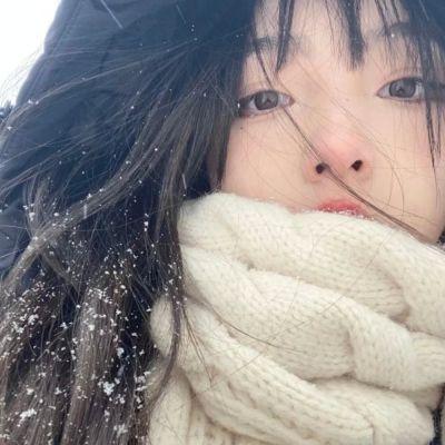 冬季女生唯美头像,高清带雪景的冬季女生头像简单气质图片