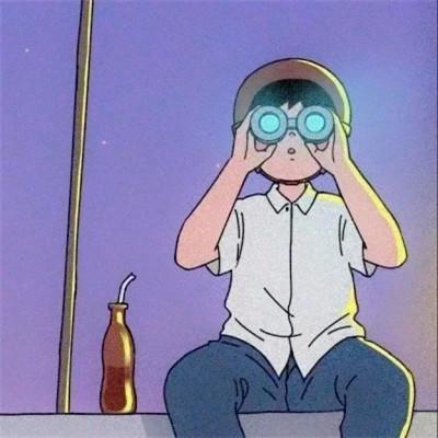 手绘动漫情侣头像，唯美浪漫的爱情画卷！
