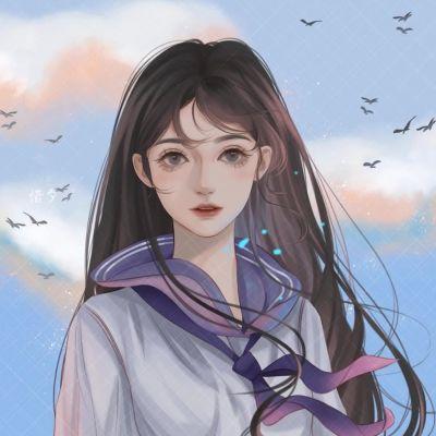 优质神仙情头手绘,高清好看的情头手绘一男一女神仙颜值图片