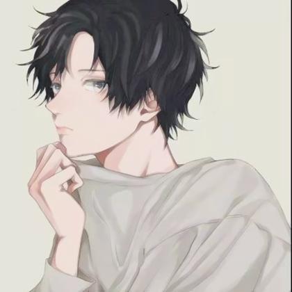 优质情头一男一女动漫,高清情侣头像ins风一男一女动漫图片