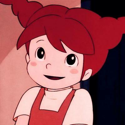 动漫红头发可爱女生头像,高清大红头发的动漫女生头像可爱图片