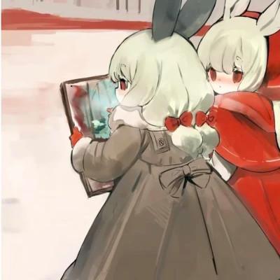 闺蜜百合cp头像一左一右，攻受分明女女CP