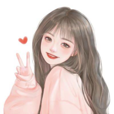 手绘情侣头像动漫小众高级一男一女甜蜜图片