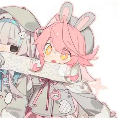 闺蜜百合cp头像一左一右，攻受分明女女CP