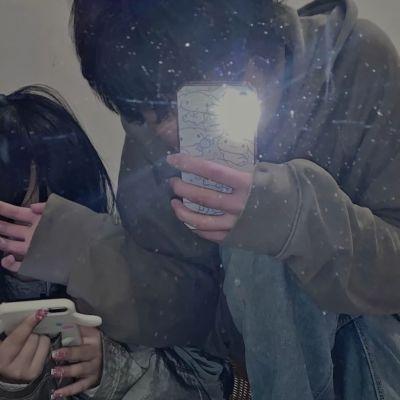 超高质量真人情侣头像图片