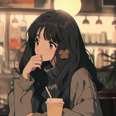 一对旧漫情头一男一女