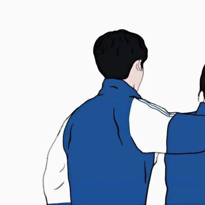 超甜情侣头像手绘高级唯美浪漫甜蜜图片