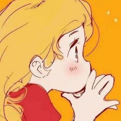 温暖又治愈的情侣头像动漫一对两张图片