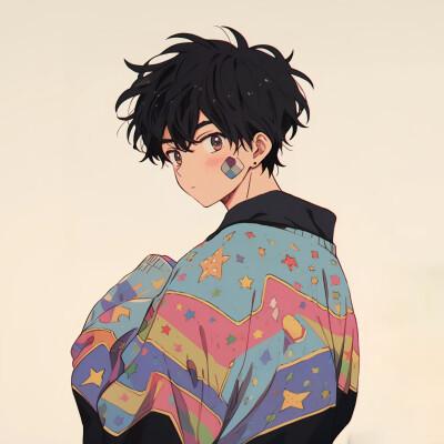 一对旧漫情头一男一女