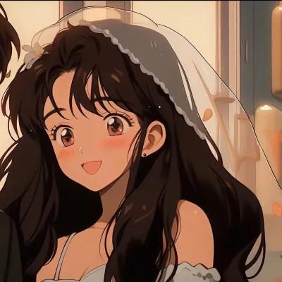 一对旧漫情头一男一女