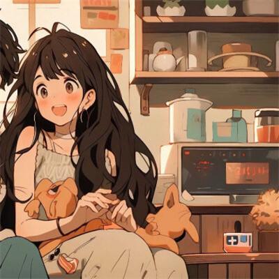 一对旧漫情头一男一女