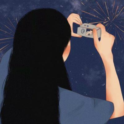 超甜情侣头像手绘高级唯美浪漫甜蜜图片
