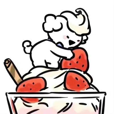 情侣头像可可爱爱一对卡通图片