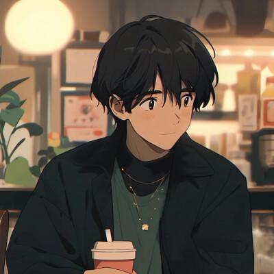 一对旧漫情头一男一女