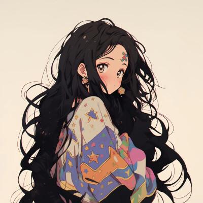 一对旧漫情头一男一女