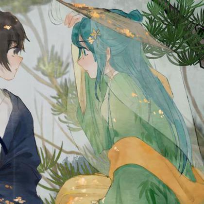 甜美动漫情侣头像小清新高清图片,甜甜蜜蜜的浪漫画面