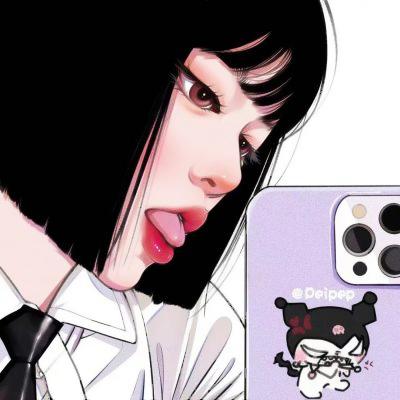 情侣头像高级小众甜蜜动漫一对两张图片