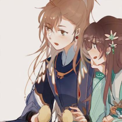 甜美动漫情侣头像小清新高清图片,甜甜蜜蜜的浪漫画面