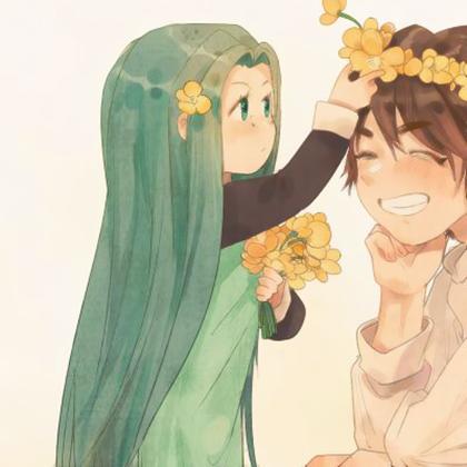 甜美动漫情侣头像小清新高清图片,甜甜蜜蜜的浪漫画面