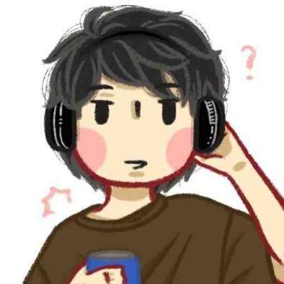 情头一男一女一左一右手绘高清图片