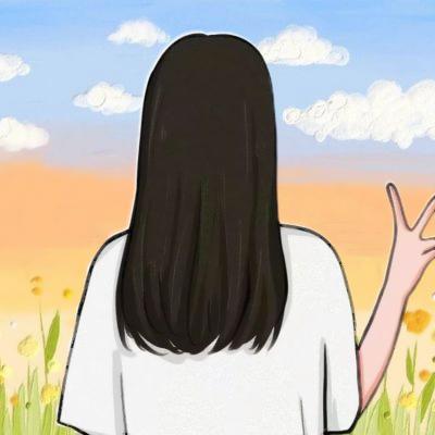 男生给女生拍照手绘头像 高清一男一女动漫男生给女生拍照头像图片