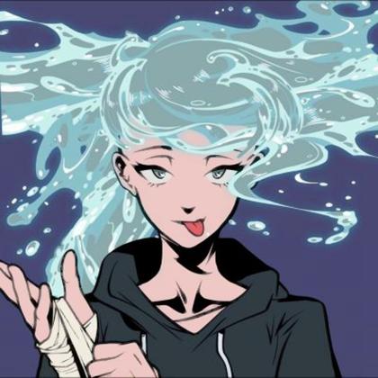 小众优质动漫情头 高清一男一女的超酷小众动漫情侣头像图片