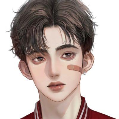 手绘情侣头像高冷型,高清一男一女的手绘情侣头像高冷高级图片