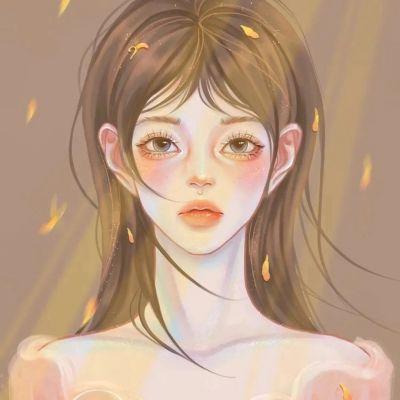 手绘情侣头像高冷型,高清一男一女的手绘情侣头像高冷高级图片