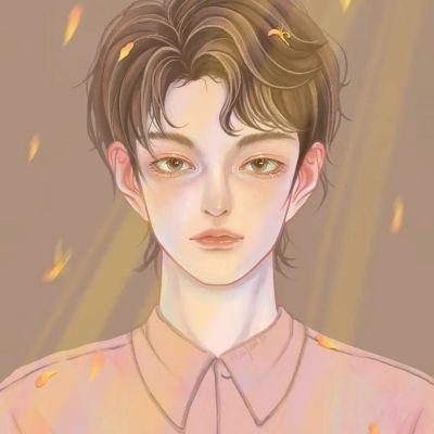 手绘情侣头像高冷型,高清一男一女的手绘情侣头像高冷高级图片