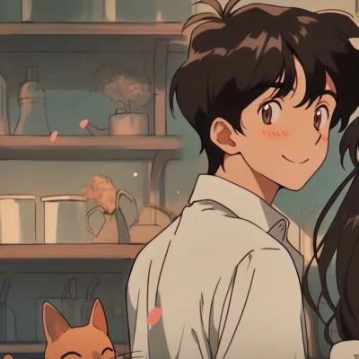 旧漫高级情侣头像图片，无尽浪漫