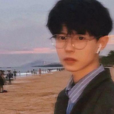 男生头像文艺高冷侧脸高清图片