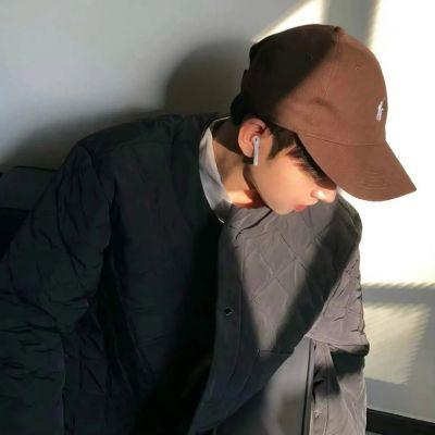 男生头像文艺高冷侧脸高清图片