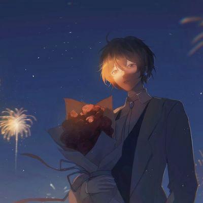 帅气青春暖男动漫文艺头像图片