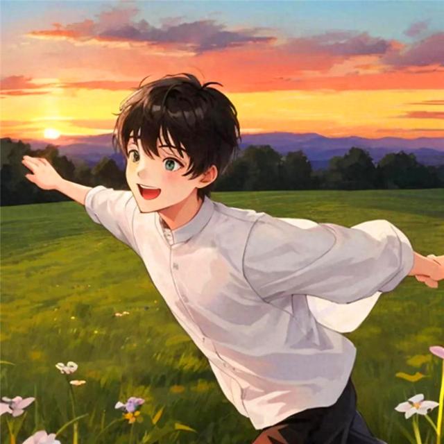 精选治愈系动漫男生头像图片，让你每天好心情！