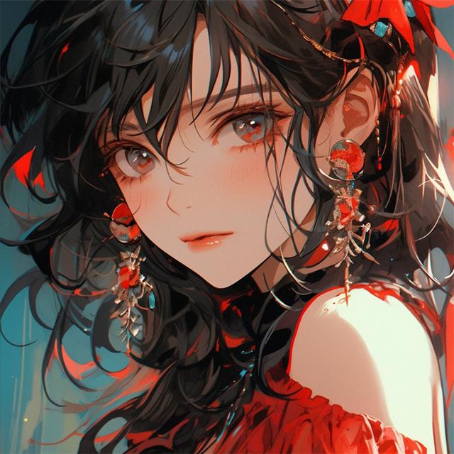 惊艳二次元！温柔迷人动漫女生头像，尽显落落大方之美