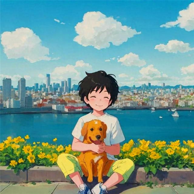 精选治愈系动漫男生头像图片，让你每天好心情！