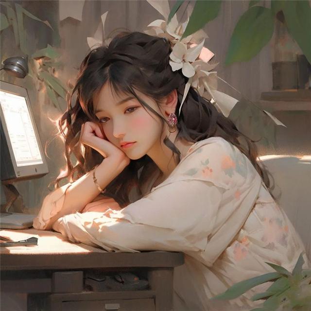 惊艳二次元！温柔迷人动漫女生头像，尽显落落大方之美