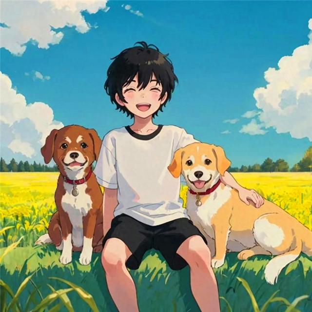 精选治愈系动漫男生头像图片，让你每天好心情！