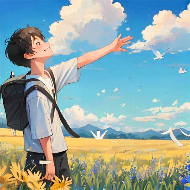 精选治愈系动漫男生头像图片，让你每天好心情！
