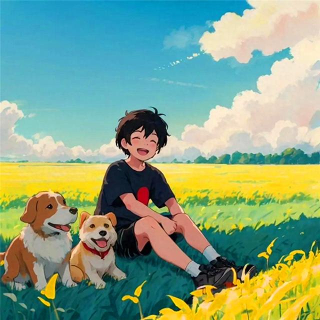 精选治愈系动漫男生头像图片，让你每天好心情！