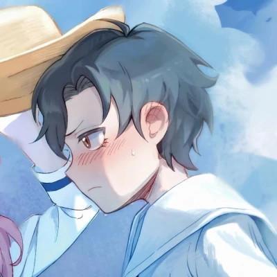 二次元动漫情侣头像图片，梦幻场景，甜蜜爆表！