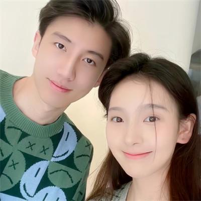 氛围感情侣头像图片